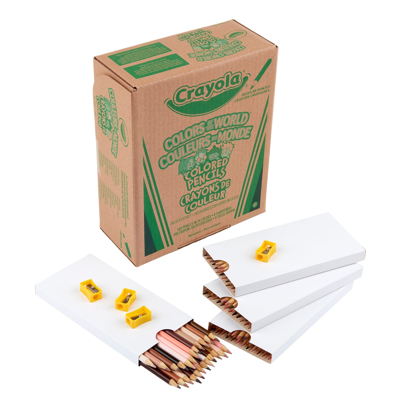 Crayola® 240 Piece Colors of the World Colored Pencils